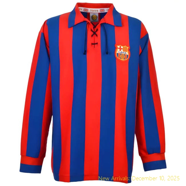 Barca Barcelona 1950s Retro Football High-Quality Shirt - Best Value