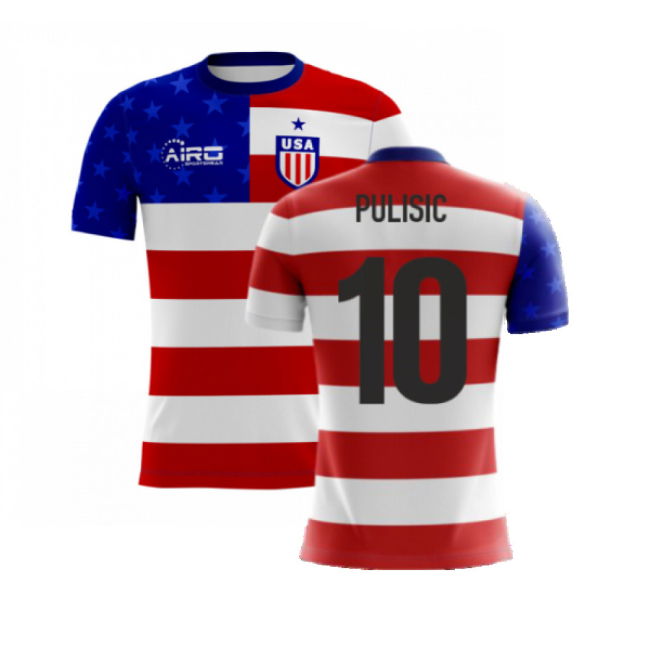 Pro-Grade 2025-2026 Usa Airo Concept Home Shirt (Pulisic 10)