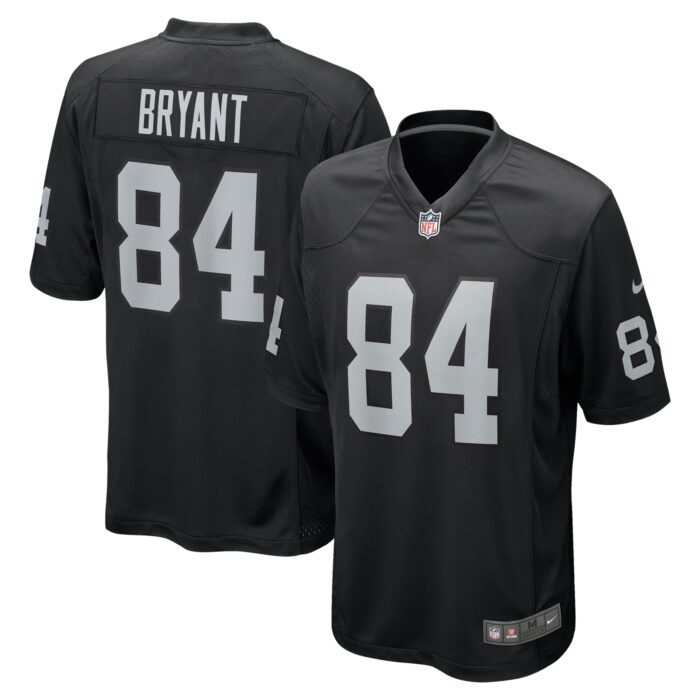 Men's Las Vegas Raiders Harrison Bryant Nike Black Team Ga...