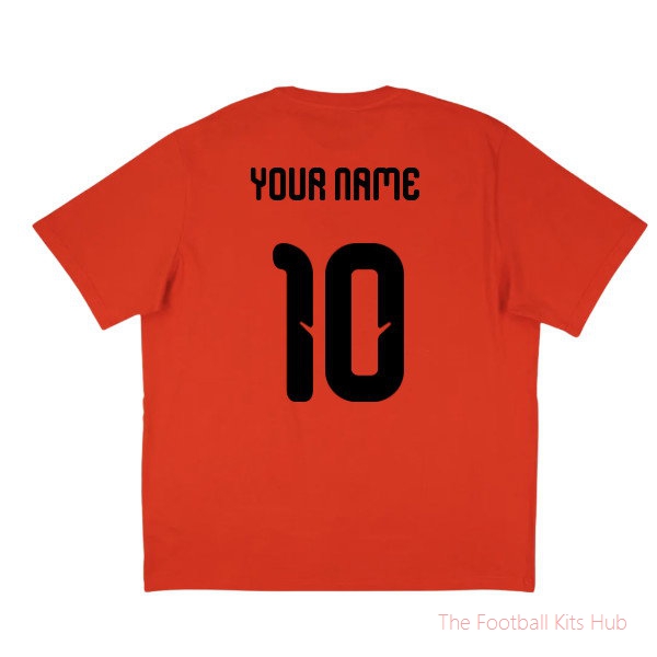 [EFS] 2026/27 Belgium DNA Graphic Tee (Red) (Your Name)