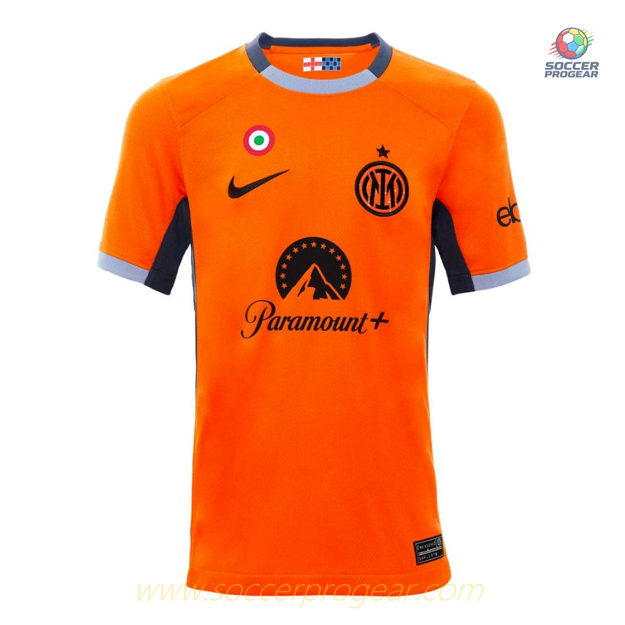 Inter Milan 2023 2024 Third Thuram Childrenren's Football Kit Team Jersey