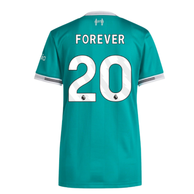 Liverpool Third Football Shirt 2025-20 Season Forever 20 L M Women S