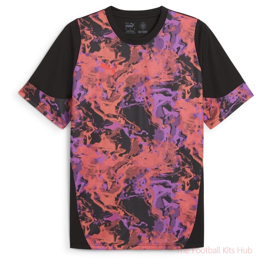 PUMA Training T-Shirt IndividualCUP - PUMA Black/Multicolor
