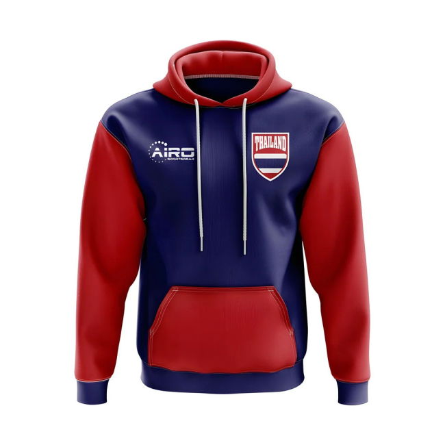 Top-Tier Thailand Concept Country Football Hoody (Navy)