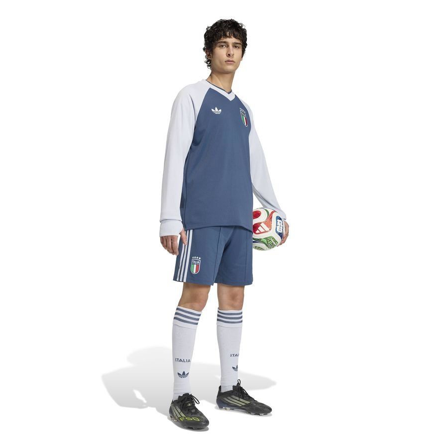 Italy Training Shirt Pre Match Warm Top Away - Night Marine