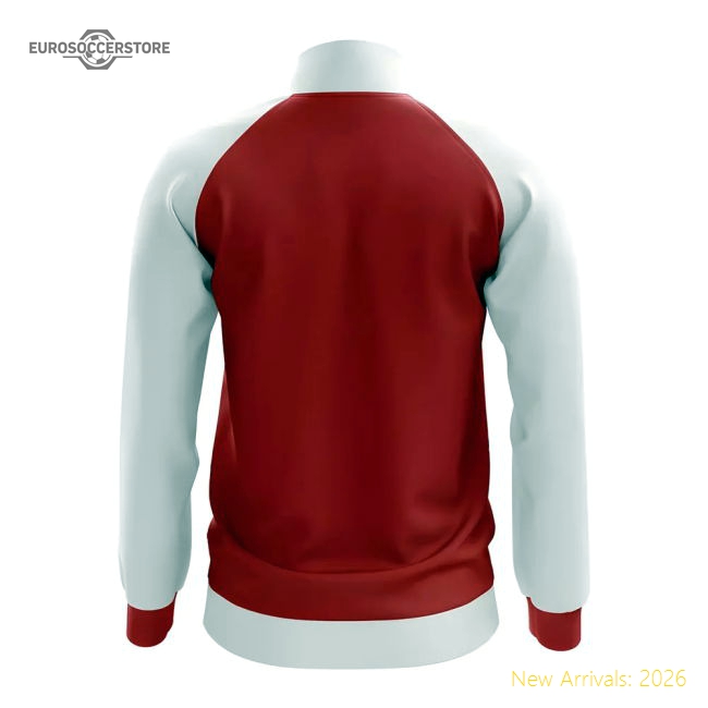 Top-grade Tunisia Concept Football Track Jacket (red) - Official Design