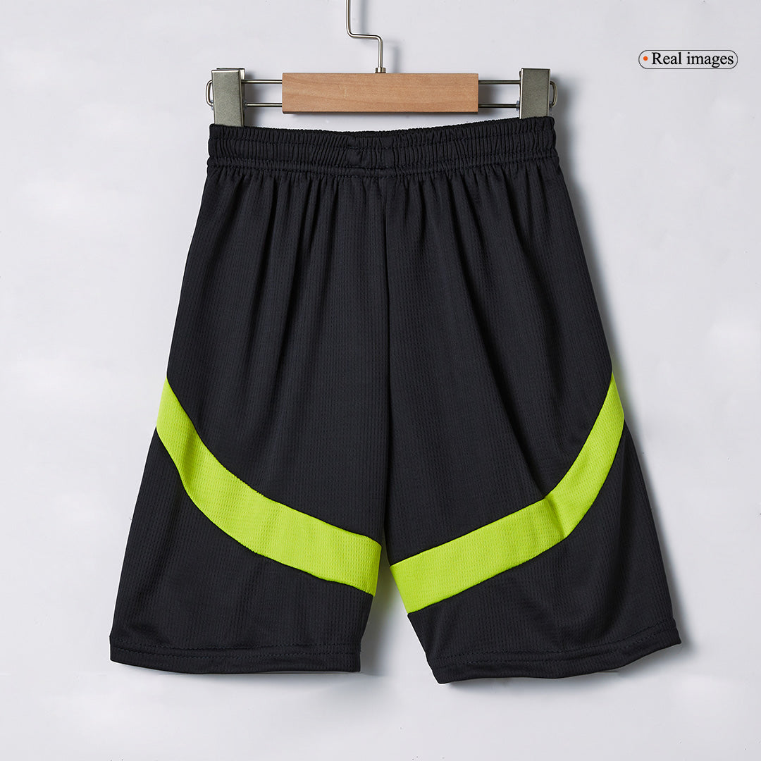 Kid's Manchester City Away Soccer Jersey Kit(Jersey+Shorts+Socks) 2024