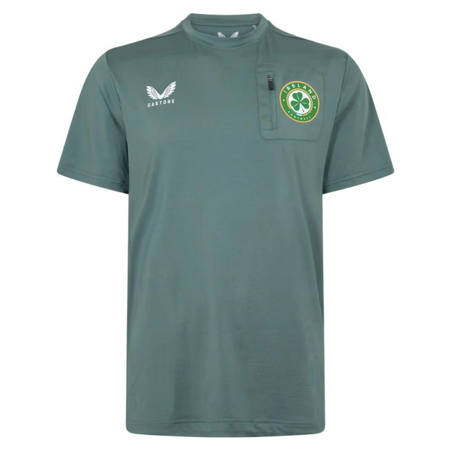 2025-2025 Ireland Pocket T-Shirt (Green) (Your Name)