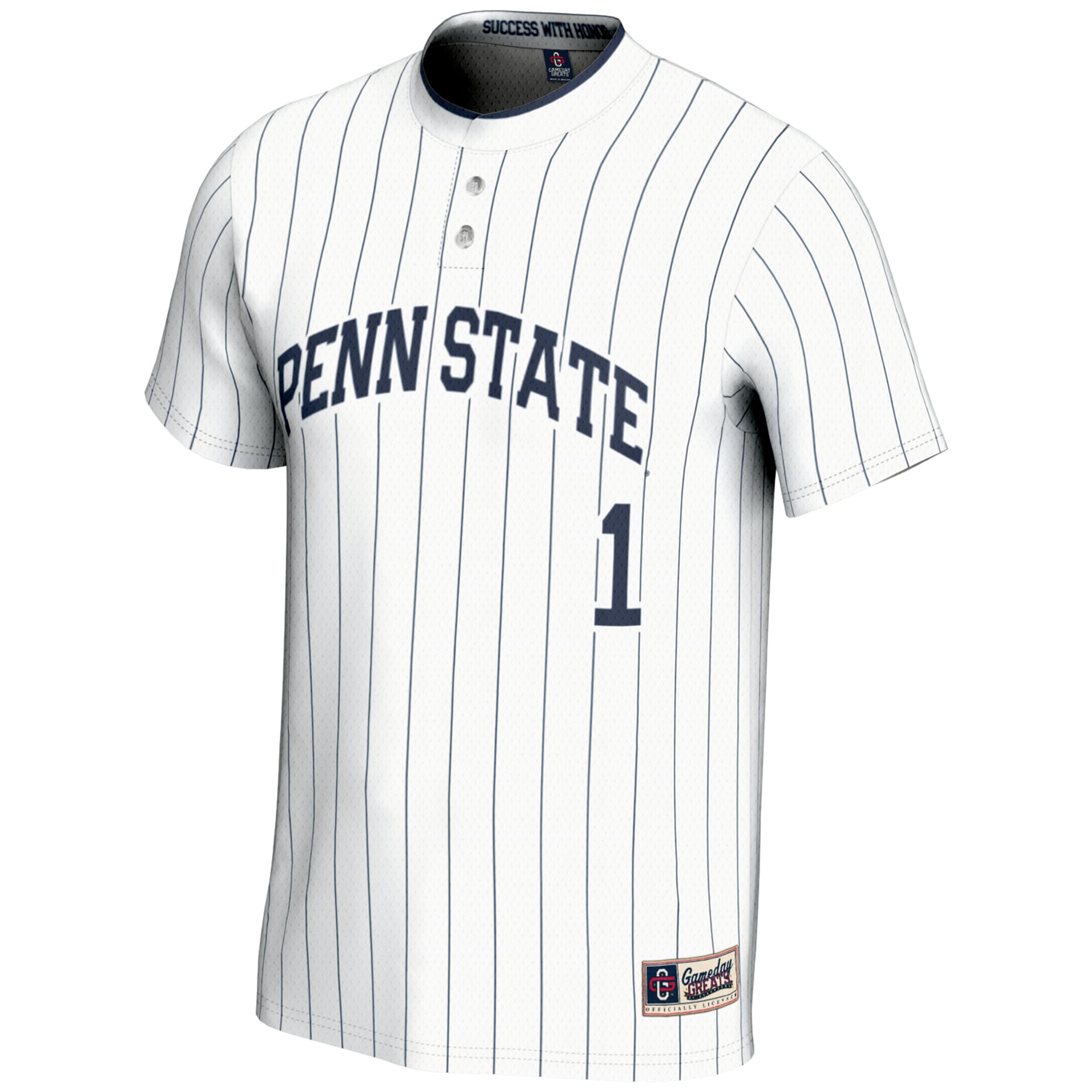 [DDG] Penn State Nittany Lions GameDay Greats Youth Lightweight Softball Jersey - White