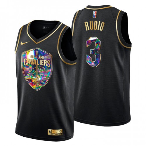Nuggets Black Cleveland Cavaliers #3 Jersey - NBA Fan Apparel