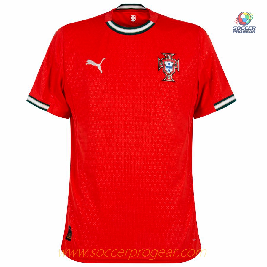 Portugal Home Football Shirt Kids Football Jersey 2025 Edition 2026