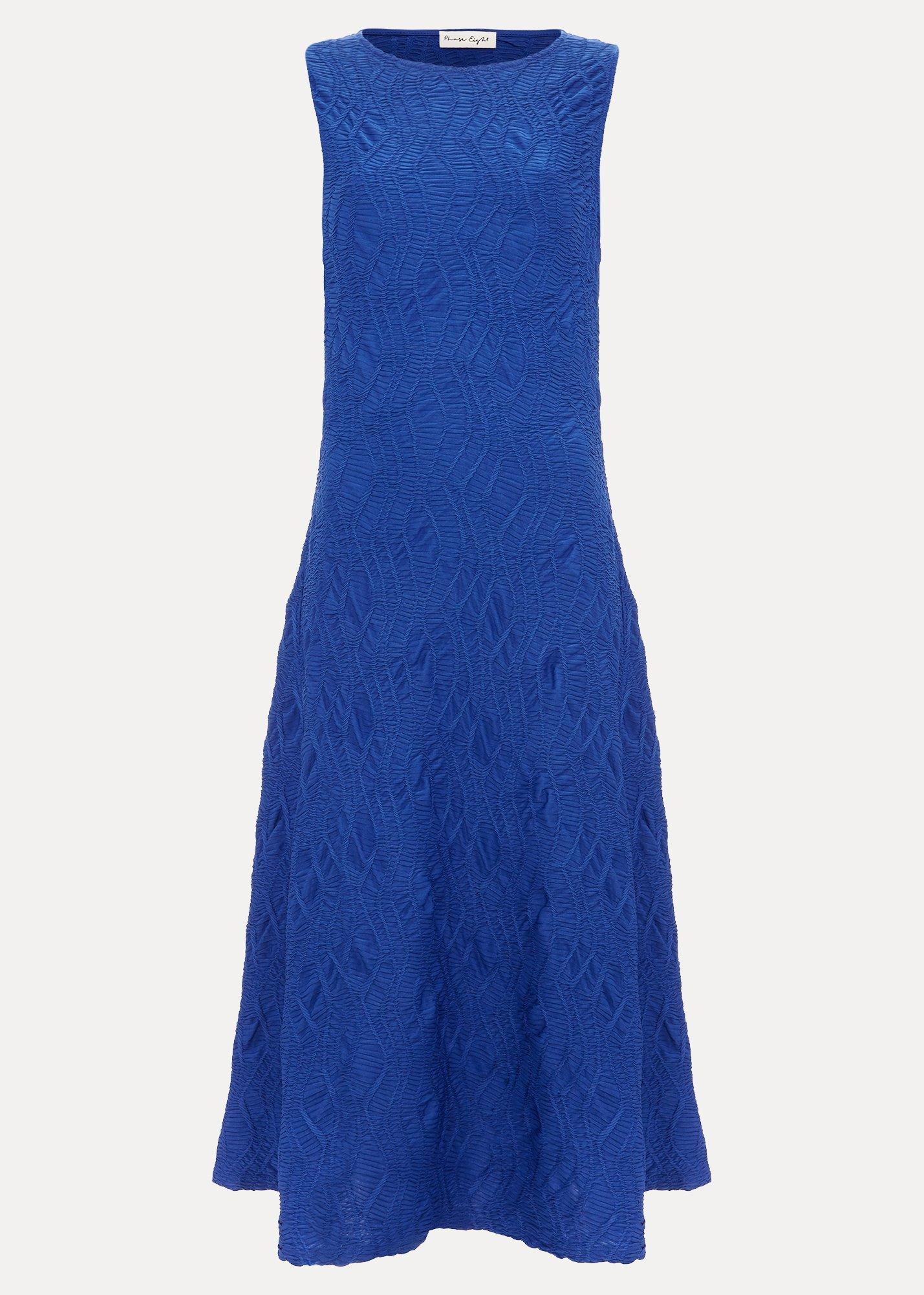 Talia Textured Midi Dress