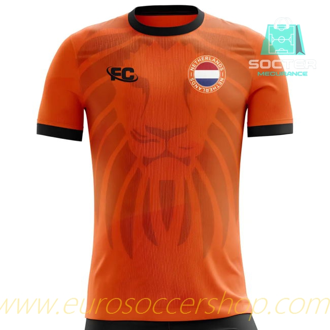 2018-2019 Holland Home Football Shirt Libero