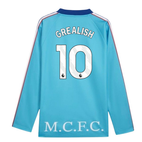 [JED] 2026-2027 Man City KING Jersey LS (Blue) (Grealish 10)