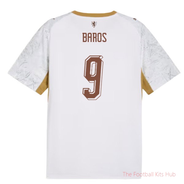 2026-2027 Czech Republic Away Shirt (Baros 9)