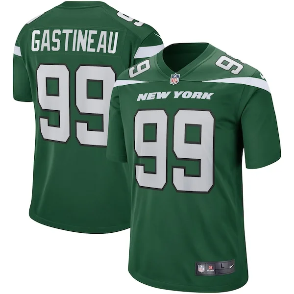 None Mark Gastineau Game Jersey - Green | NFL Player Jersey | NFL Foot