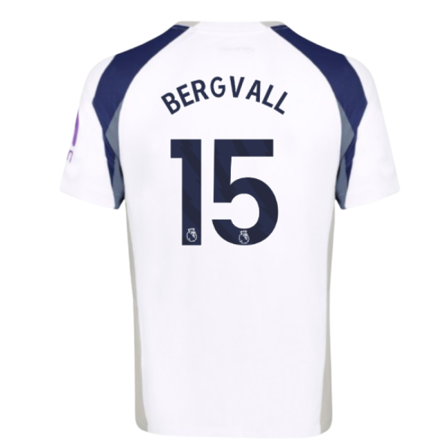 2025-2026 Tottenham Hotspur Home Kit (Bergvall 15)