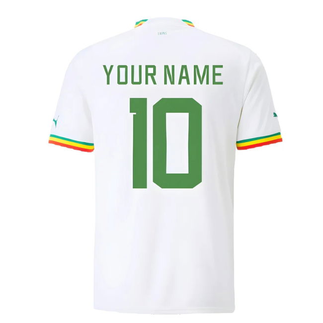 Senegal Soccer Squad Sophisticated Home Team Kit