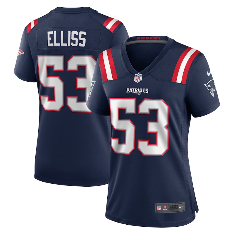 None Christian Elliss NE Patriots Bold Premium-Quality Jersey