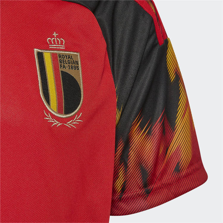 Official World Cup 2022 Belgium Home RedBlack Soccer Shirt Soccer