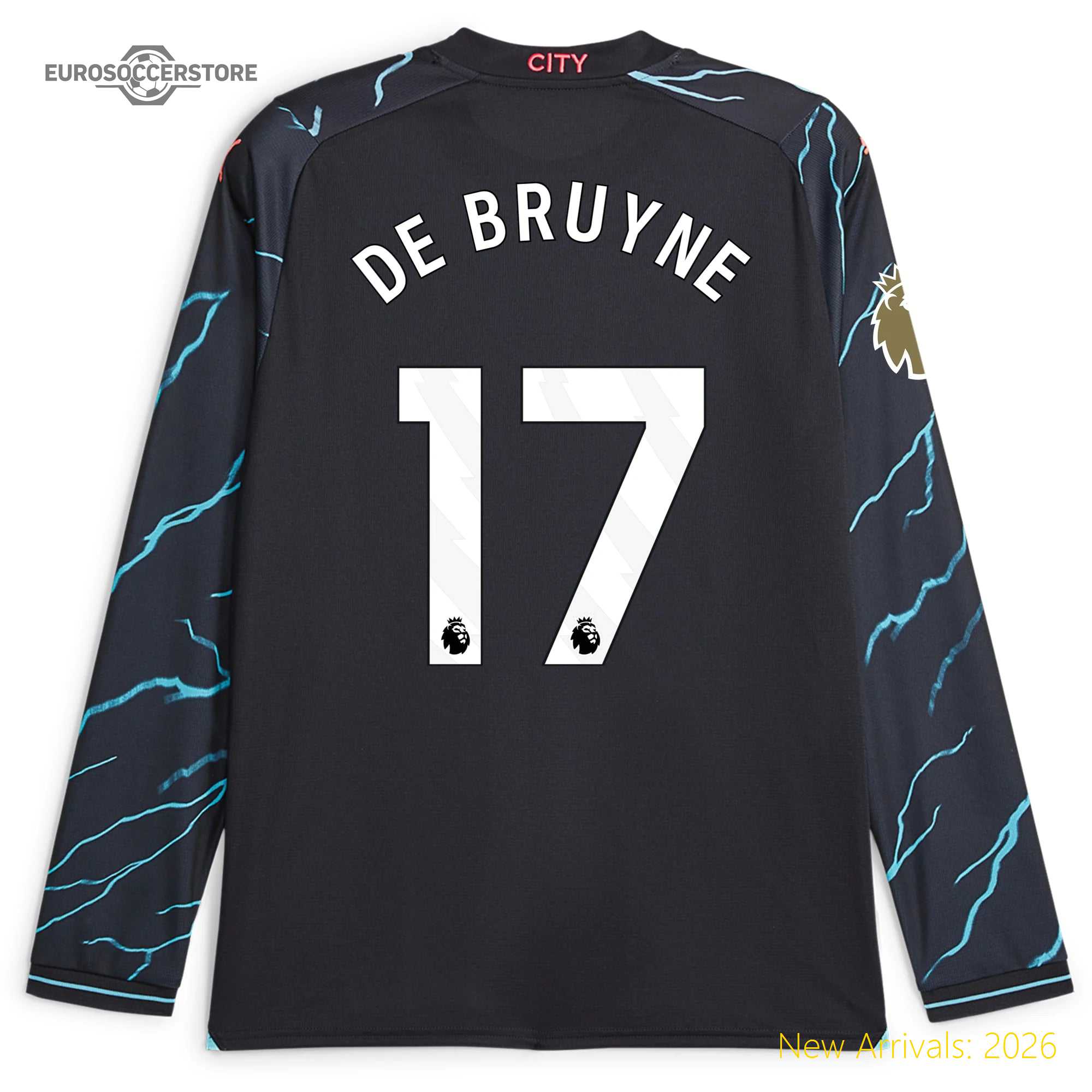 Classic Design Men Mci Team Authentic Third Jersey 2023
