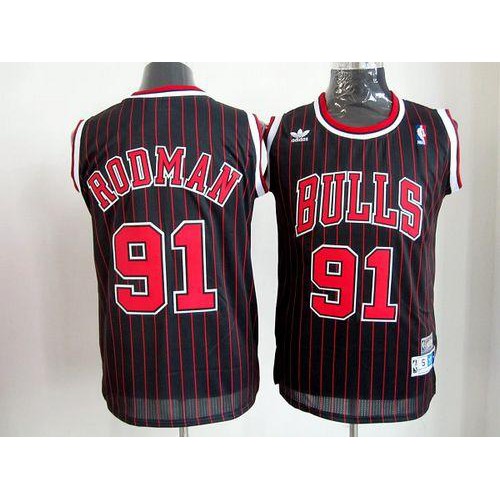 Red Chicago Bulls #91 Nuggets Jersey - Quick-Dry Premium Quality