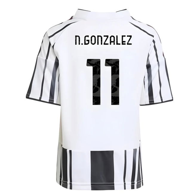 2025-2026 Juve Mini Home Kit (N.Gonzalez 11) UV Protection