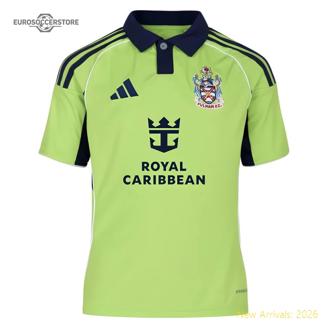 2025-2026 English Football Fulham Away Jersey Advanced Textile