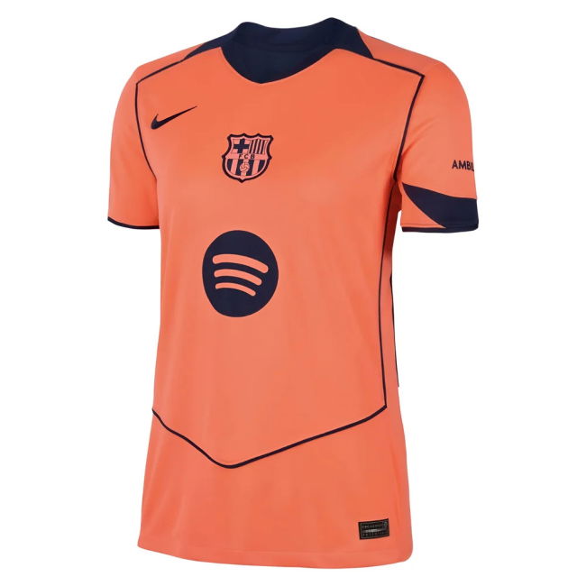Barcelona Official 2025-2026 Third Soccer Jersey - Durable Fabric