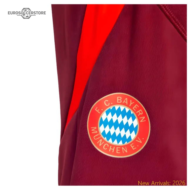 2024-2025 Bayern Munich EU Wind Pants (Shadow Red)