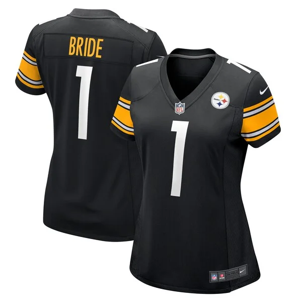 Performance Pittsburgh Steelers Game Jersey - Premium Black NFL Fan...