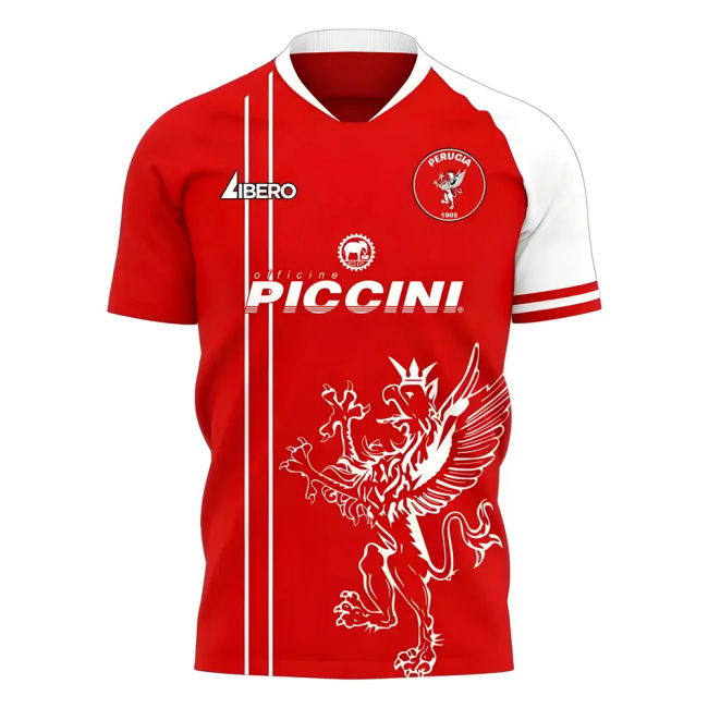Perugia 2025-2026 Home Concept Football Kit (Libero) - Baby