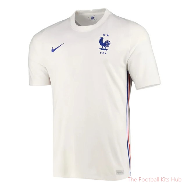 2020-2021 France Away Nike Football Shirt