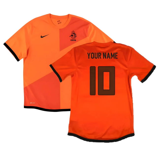 Holland 2012-13 Home Shirt ((Very Good) S) (Your Name) Netherlands