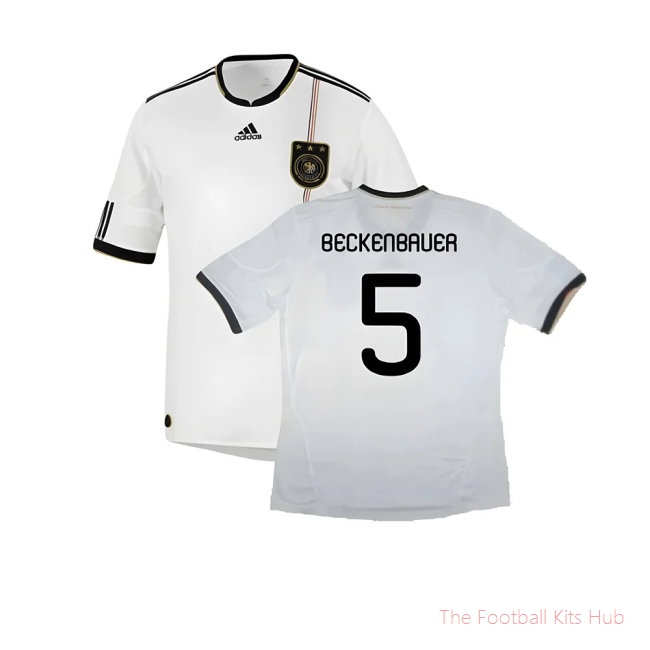 Germany 2010-11 Home Shirt ((Excellent) XL) (BECKENBAUER 5)