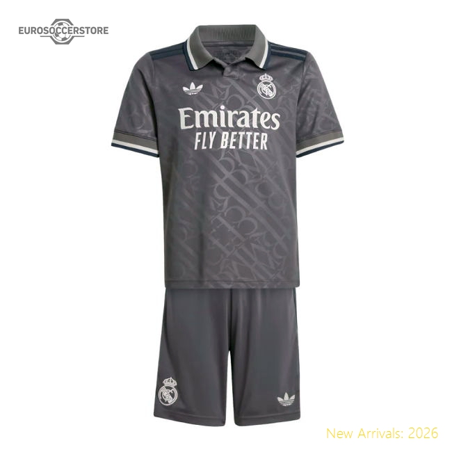 2024-2025 Real Madrid Third Youth Kit - Supporter Edition