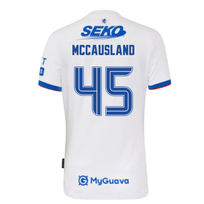 Authentic Rangers Fc Mccausland 4 #5 Classic Official Merchandise (v9)