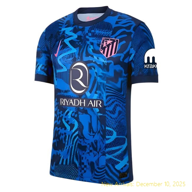 Atletico Madrid Third - Premium Quality - Team Spirit - Authentic
