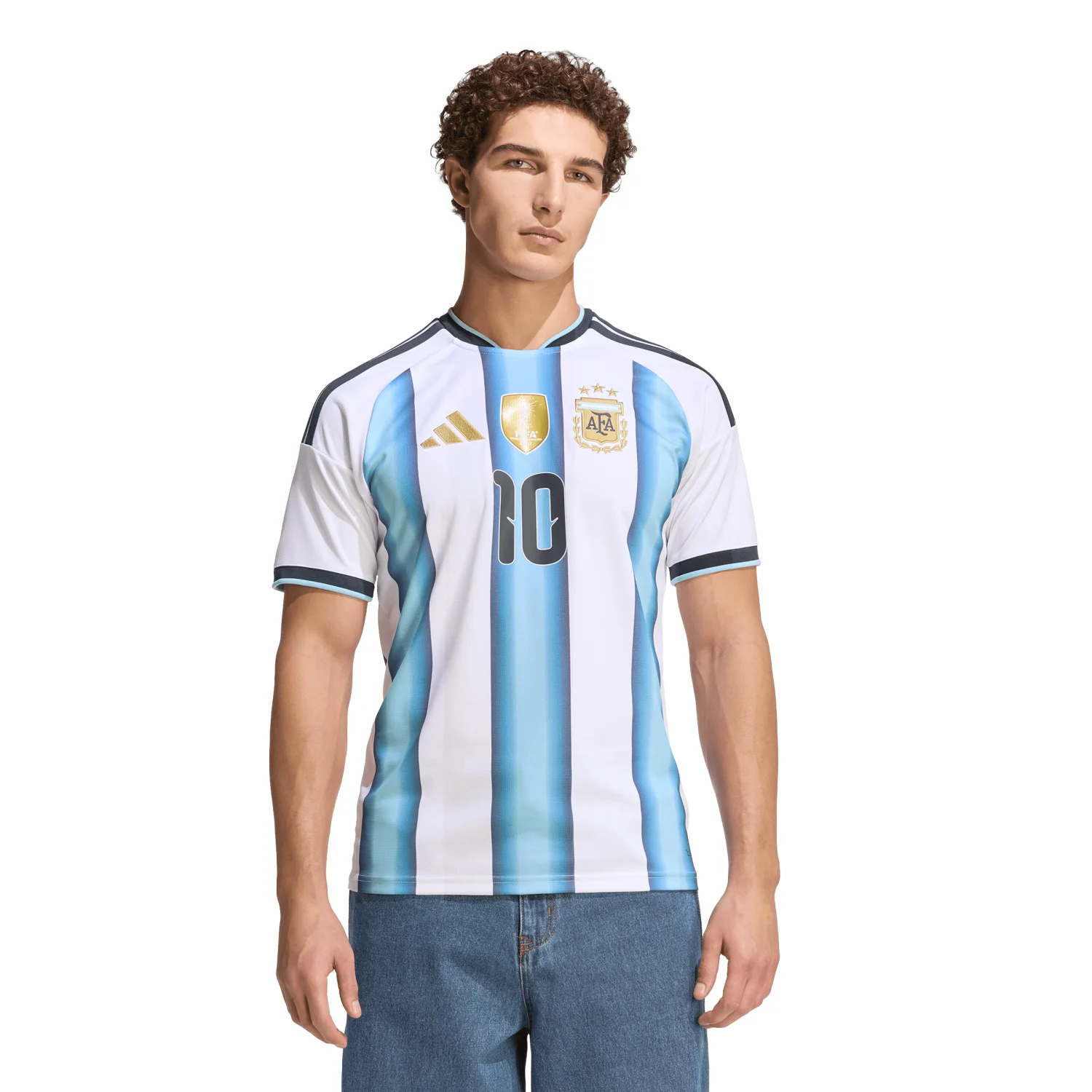 Messi 10 Argentina 2026 Home Jersey - Men's | adidas | World Cup Jerseys