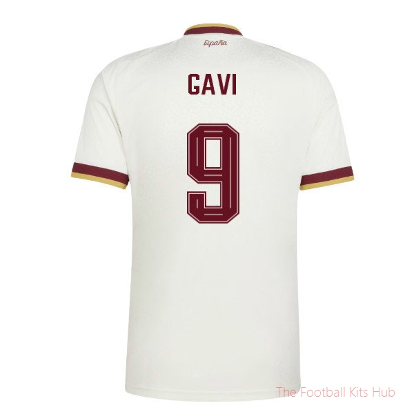 [JED] 2026/27 Spain Away Shirt (Gavi 9)
