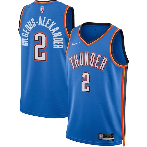 Shai Gilgeous-Alexander OKC Swingman Jersey - superior NBA - Blue