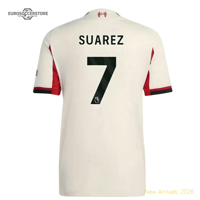 Modern Liverpool Womens Jersey Suarez 2025-2026 Drycell