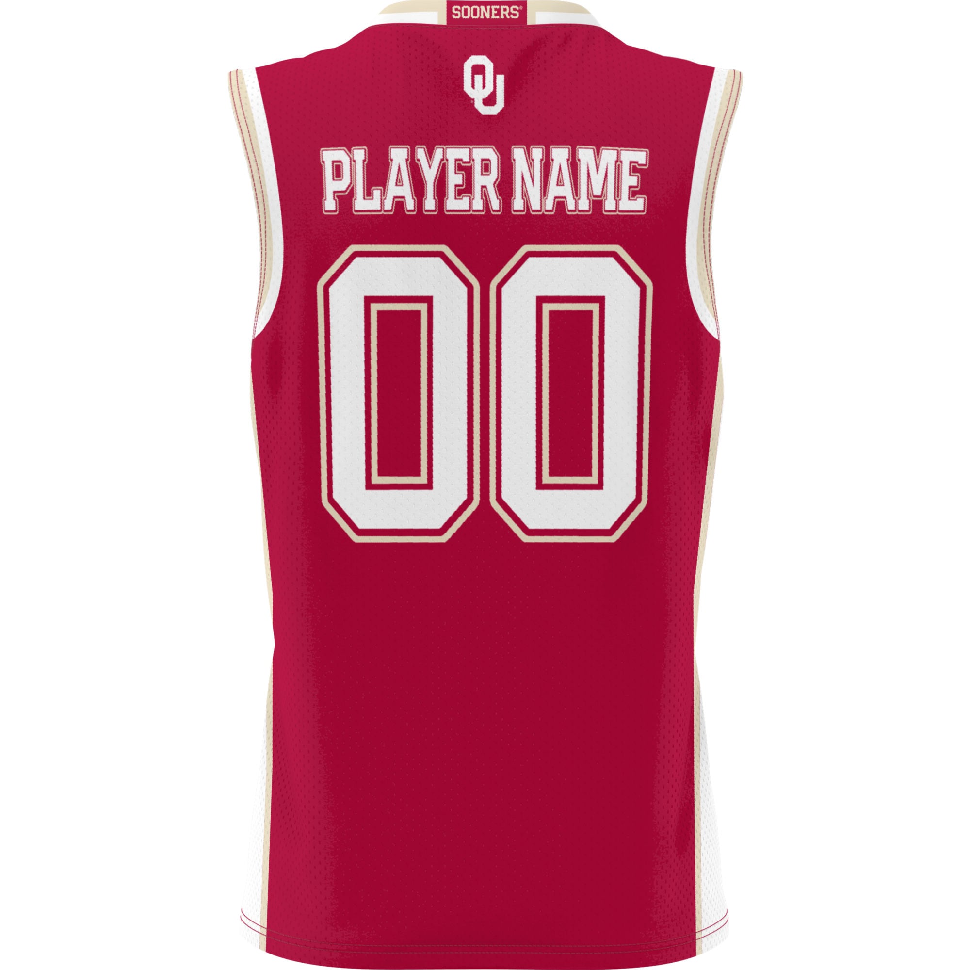 [NJP] Oklahoma Sooners GameDay Greats Youth NIL Pick-A-Player Lightweight Women's Basketball Jersey - Crimson