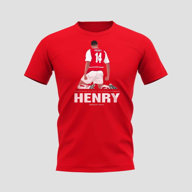 Thierry Henry Player supporter T-Shirt (Unisex