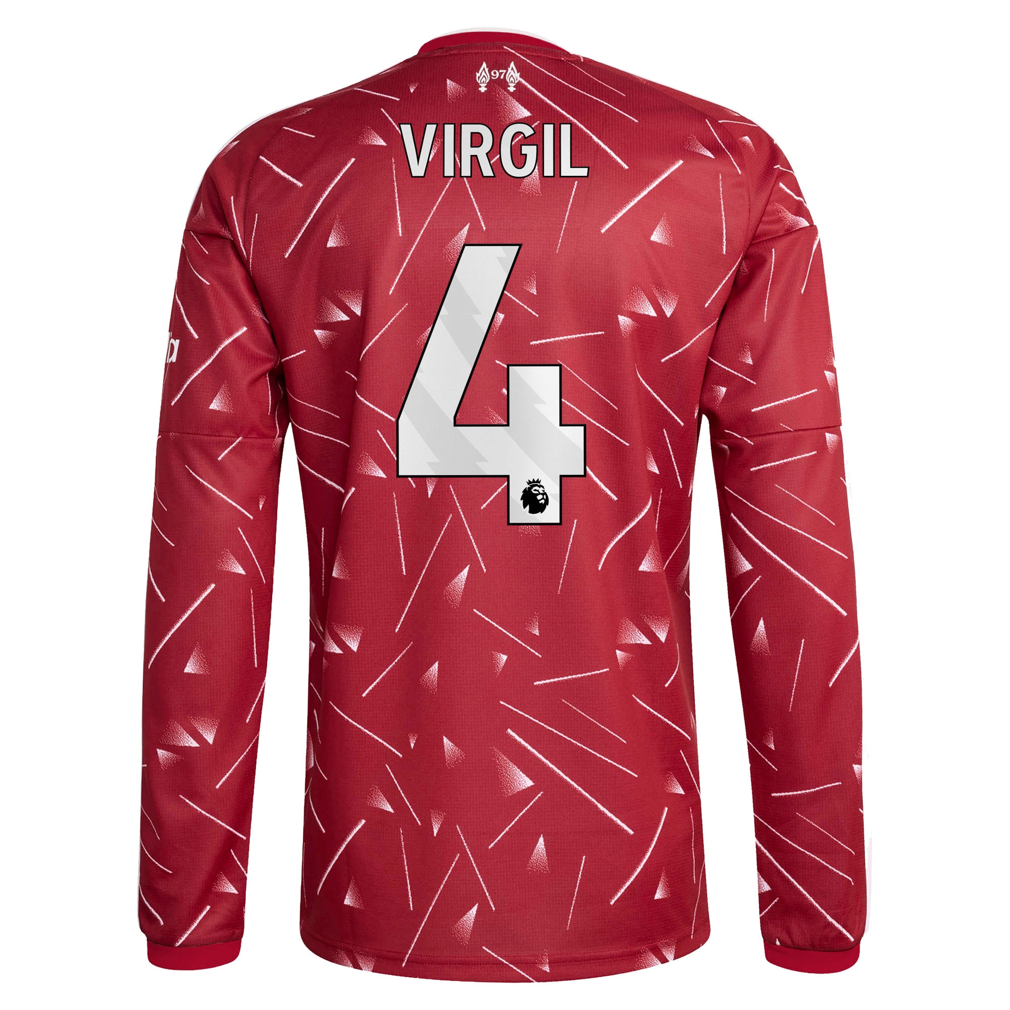 [JED] Virgil van Dijk Liverpool 2026/27 Home Replica Long Sleeve Jersey - Red