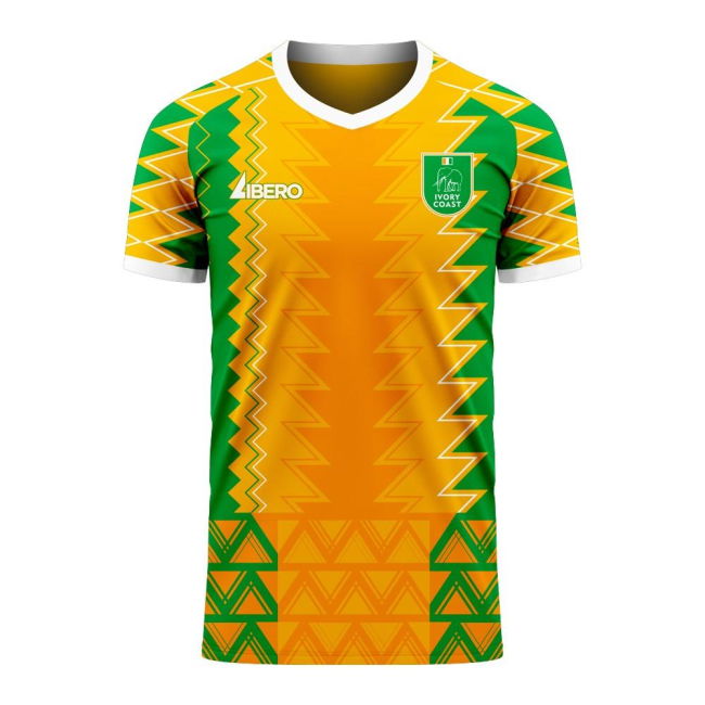 Ivory Coast 2025-2026 Home Concept Football Kit (Libero)