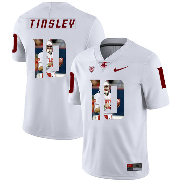 Men's None White 2024 comfortable Trey Tinsley #10 home jersey Jersey