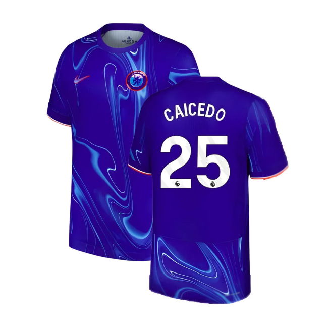Chelsea Chelsea Home Authentic Dri Fit Adv Shirt Caicedo #25 Pro S...