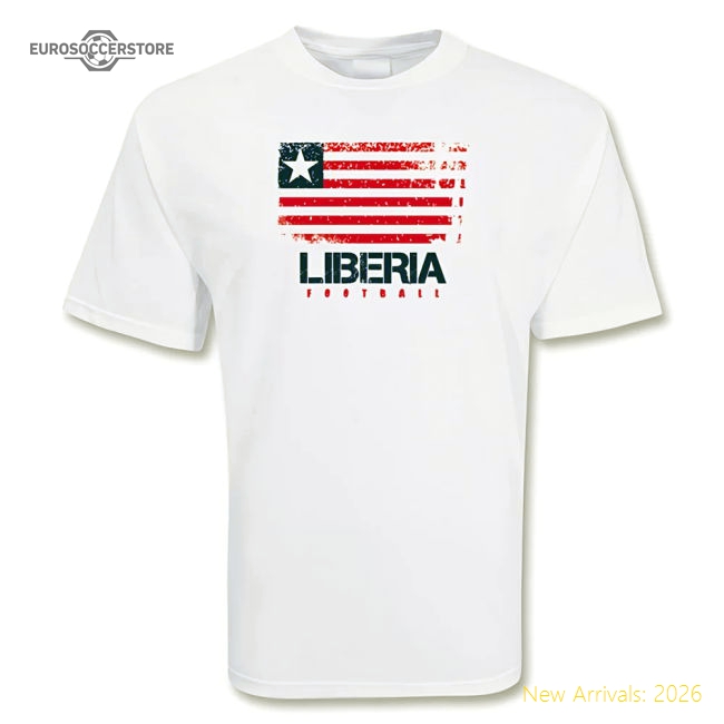 Top-grade Liberia Football T-shirt - Unbeatable Value - Match Quality