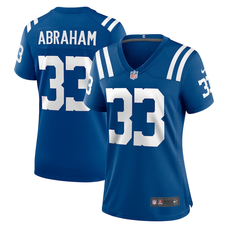 None Micah Abraham IND Colts Bold Officially Licensed Jersey